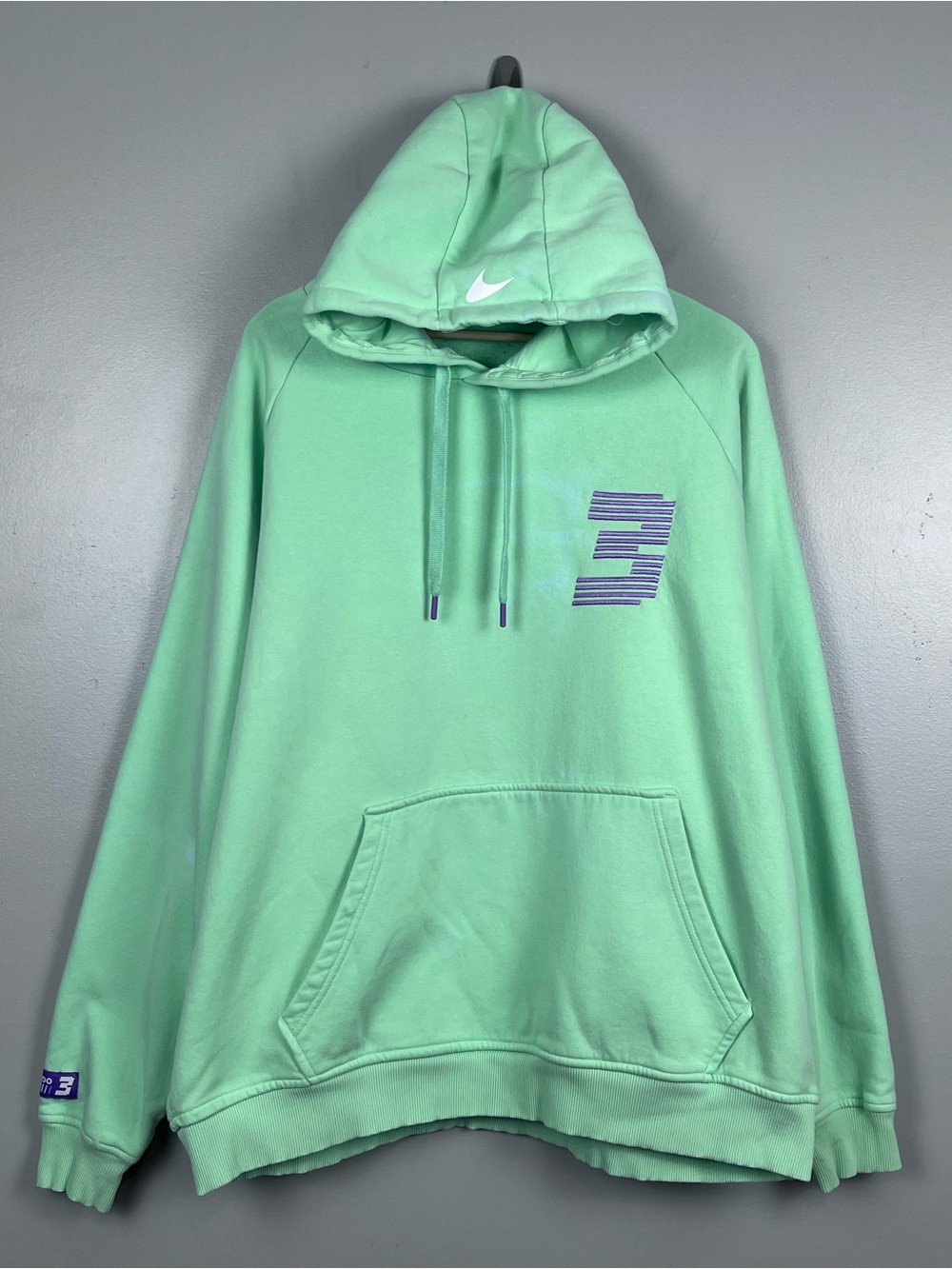 McLaren Daniel Ricciardo No 3 British GP Pastel Greeen Hoodie Size XXL Formula 1